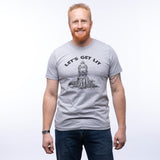 Let's Get Lit Screen Printed T-Shirt - Unisex, Eco - Friendly Ink, USA Made, Super Soft Comfort - Tee Shirts - Two Little Fruits - Two Little Fruits