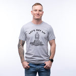 Let's Get Lit Screen Printed T-Shirt - Unisex, Eco - Friendly Ink, USA Made, Super Soft Comfort - Tee Shirts - Two Little Fruits - Two Little Fruits