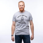 Let's Get Lit Screen Printed T-Shirt - Unisex, Eco - Friendly Ink, USA Made, Super Soft Comfort - Tee Shirts - Two Little Fruits - Two Little Fruits