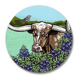 Longhorn Bottle Opener With Magnetic Cap Catcher - Durable & Weather - Resistant Design - Soft Matte Bottle Openers - Two Little Fruits - Two Little Fruits