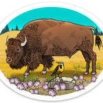 Buffalo Sticker - Sticker - Two Little Fruits - Two Little Fruits