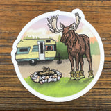 Moose Sticker - Sticker - Two Little Fruits - Two Little Fruits