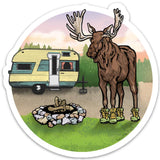 Moose Sticker - Sticker - Two Little Fruits - Two Little Fruits