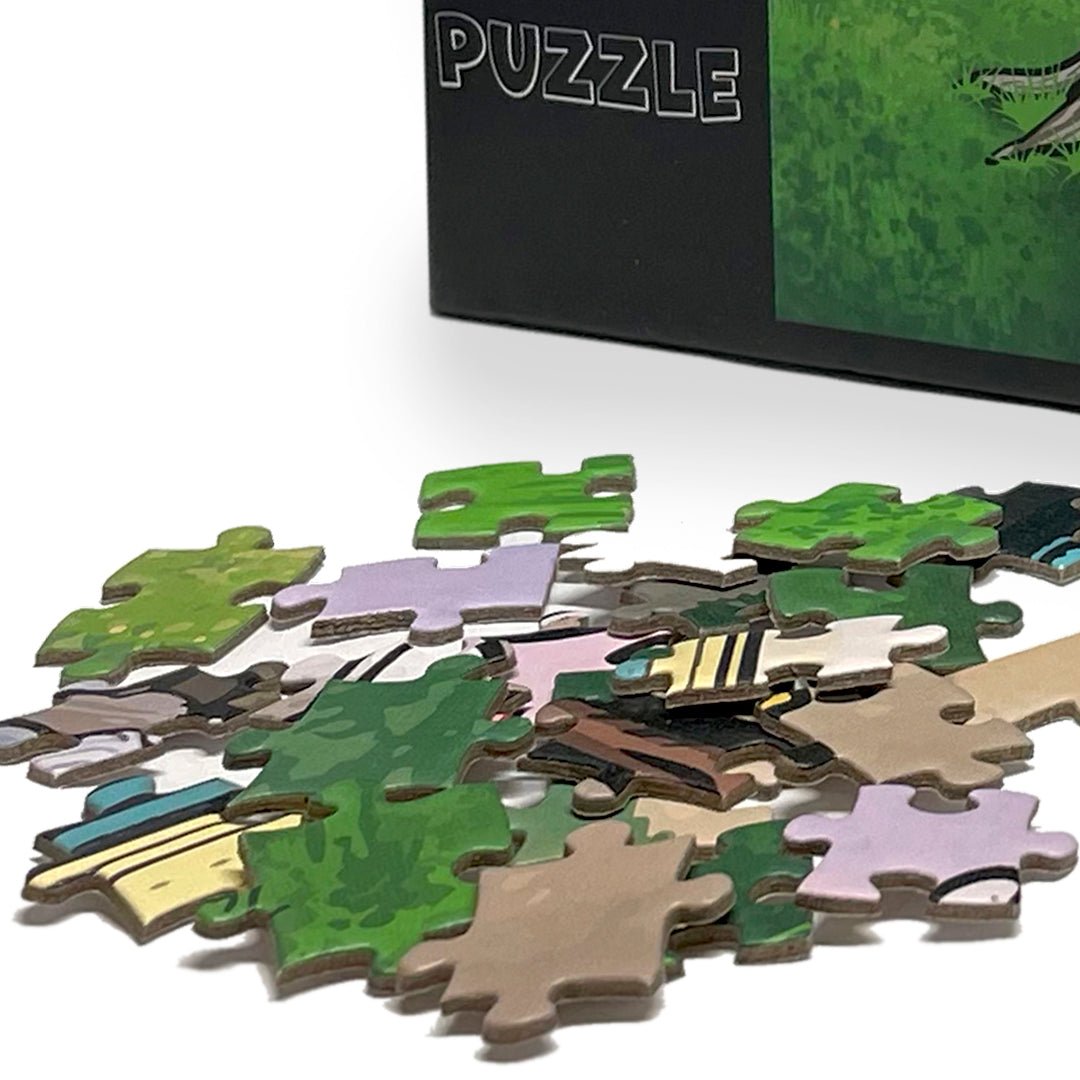 Moose In Boots 1000 Piece Jigsaw Puzzle - Puzzles - Two Little Fruits - Two Little Fruits