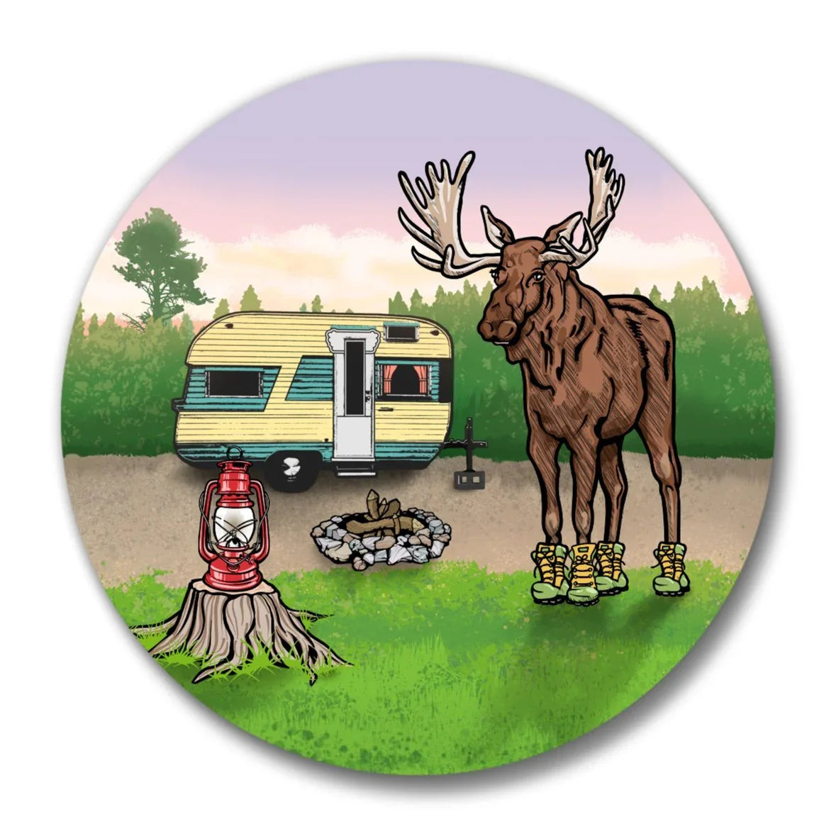 Moose In Boots Magnetic Bottle Opener - Durable, Weather - Resistant Fun for Your RV or Kitchen - Soft Matte Bottle Openers - Two Little Fruits - Two Little Fruits