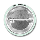 Mushroom Button Pin | Good Vibes - Button Pins - Two Little Fruits - Two Little Fruits