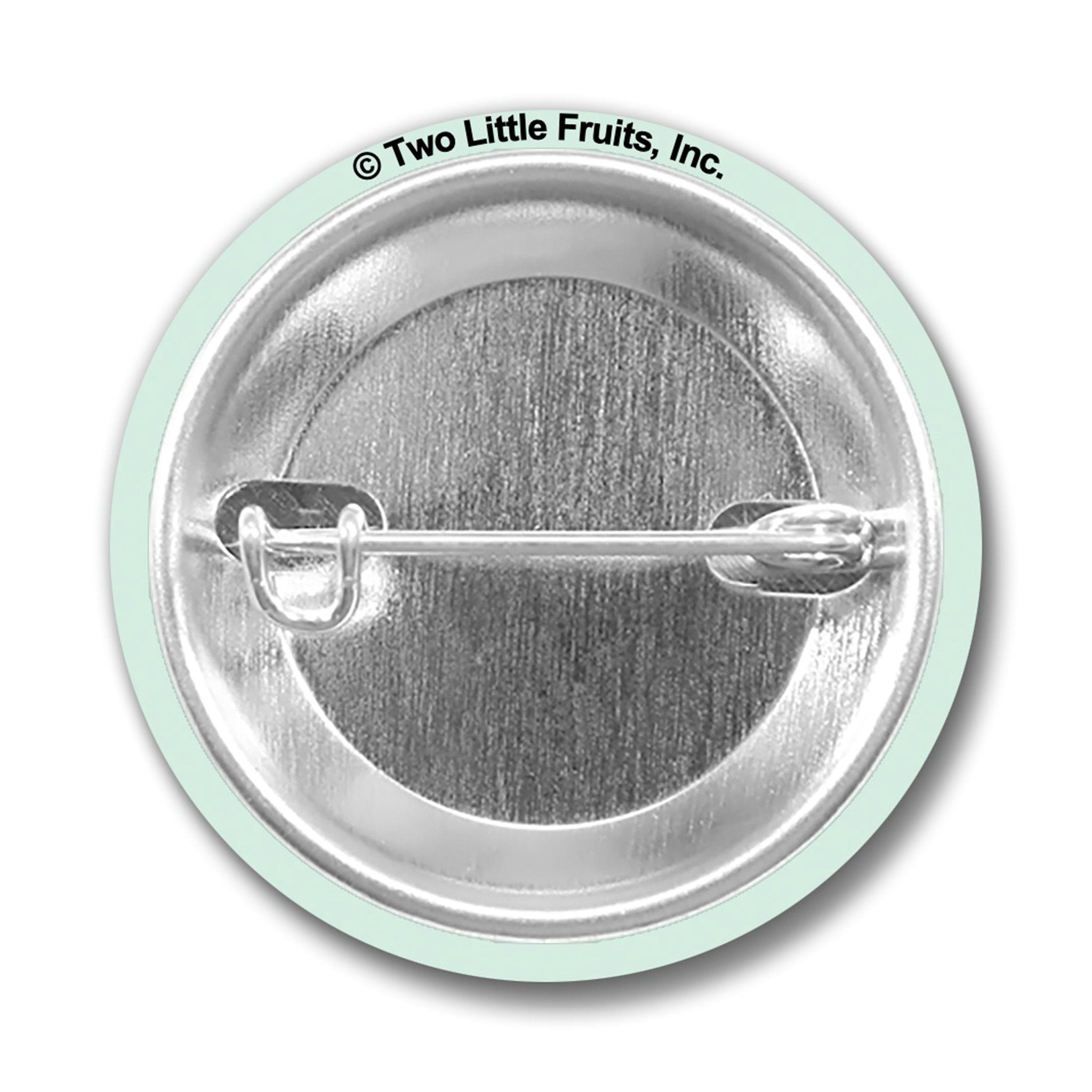 Mushroom Button Pin | Good Vibes - Button Pins - Two Little Fruits - Two Little Fruits