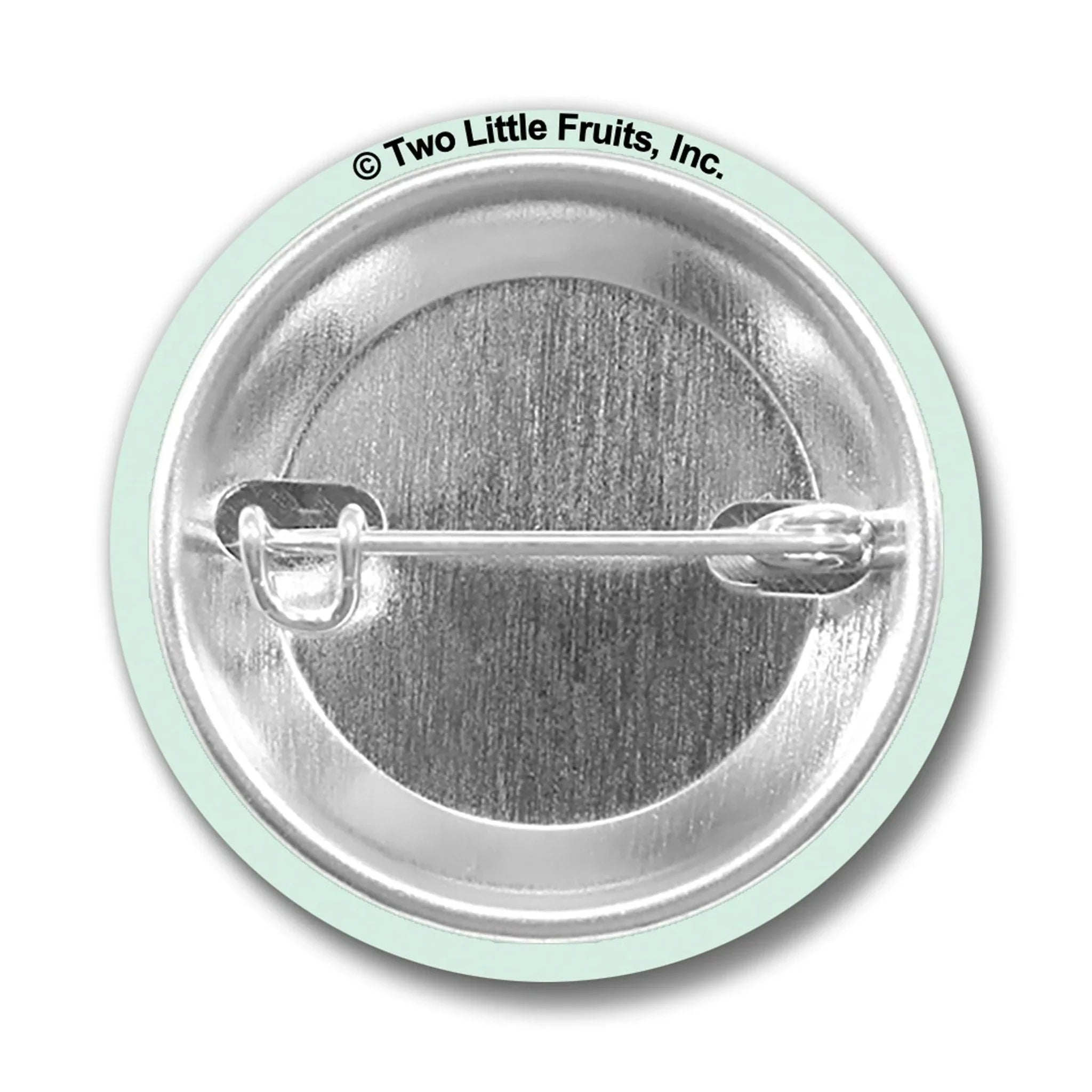 Mushroom Button Pin | Good Vibes - Button Pins - Two Little Fruits - Two Little Fruits