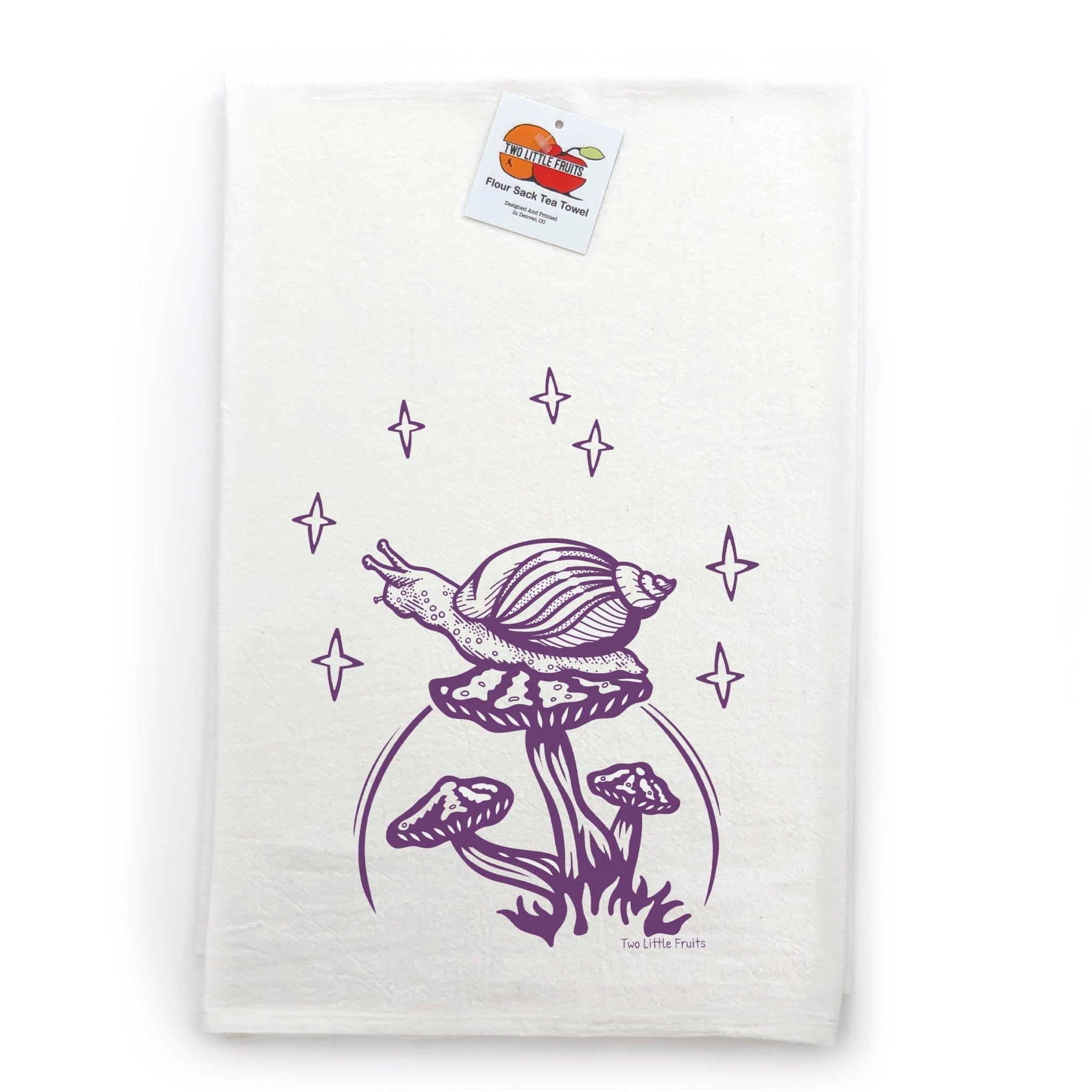 Mushroom Tea Towel - Tea Towels - Two Little Fruits - Two Little Fruits