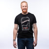 Outdoorsy Graphic T-Shirt for Men and Women | Black Vintage Beer Can Design - Tee Shirts - Two Little Fruits - Two Little Fruits