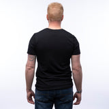 Outdoorsy Graphic T-Shirt for Men and Women | Black Vintage Beer Can Design - Tee Shirts - Two Little Fruits - Two Little Fruits