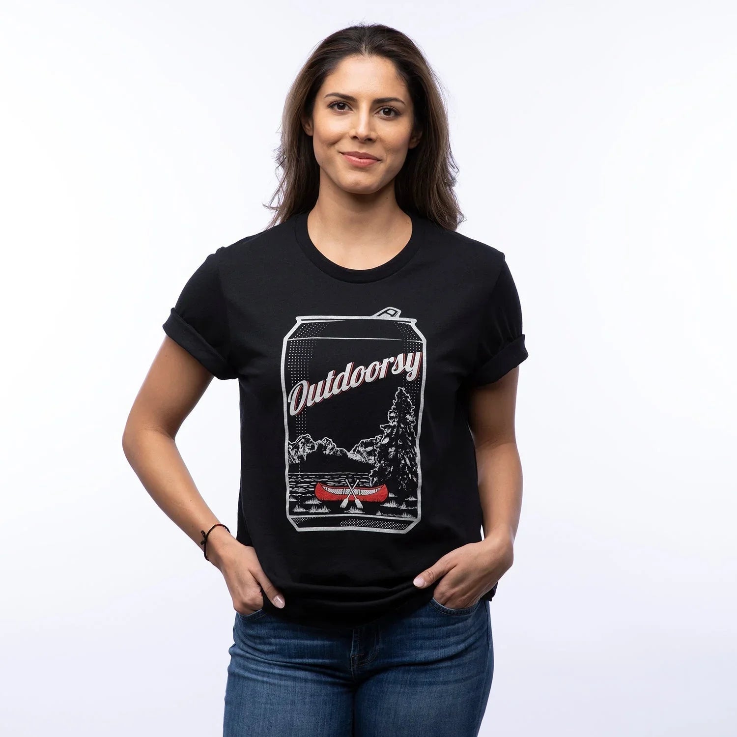Outdoorsy Graphic illustrated t-shirt by Two Little Fruits