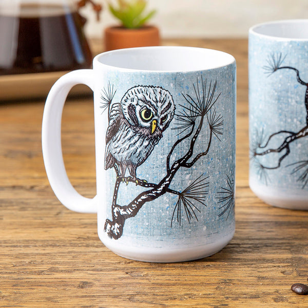 Owl Coffee Mug - Two Little Fruits
