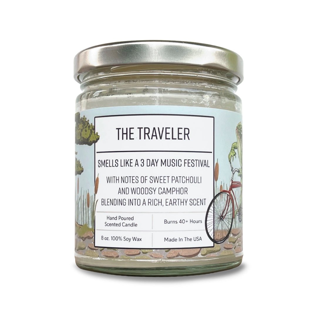 Patchouli Scented Candle - Soy Candles - Two Little Fruits - Two Little Fruits
