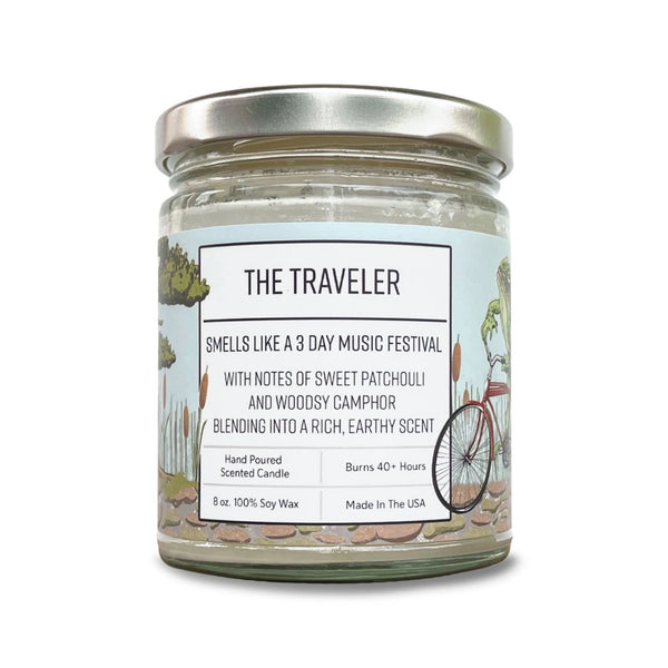 Patchouli Scented Candle - Soy Candles - Two Little Fruits - Two Little Fruits