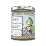 Patchouli Scented Candle - 8 Oz Hand - Poured Soy Wax with 40+ Hour Burn Time - Soy Candles - Two Little Fruits - Two Little Fruits