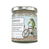 Patchouli Scented Candle - 8 Oz Hand - Poured Soy Wax with 40+ Hour Burn Time - Soy Candles - Two Little Fruits - Two Little Fruits