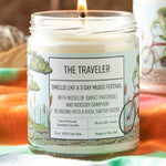 Patchouli Scented Candle - 8 Oz Hand - Poured Soy Wax with 40+ Hour Burn Time - Soy Candles - Two Little Fruits - Two Little Fruits