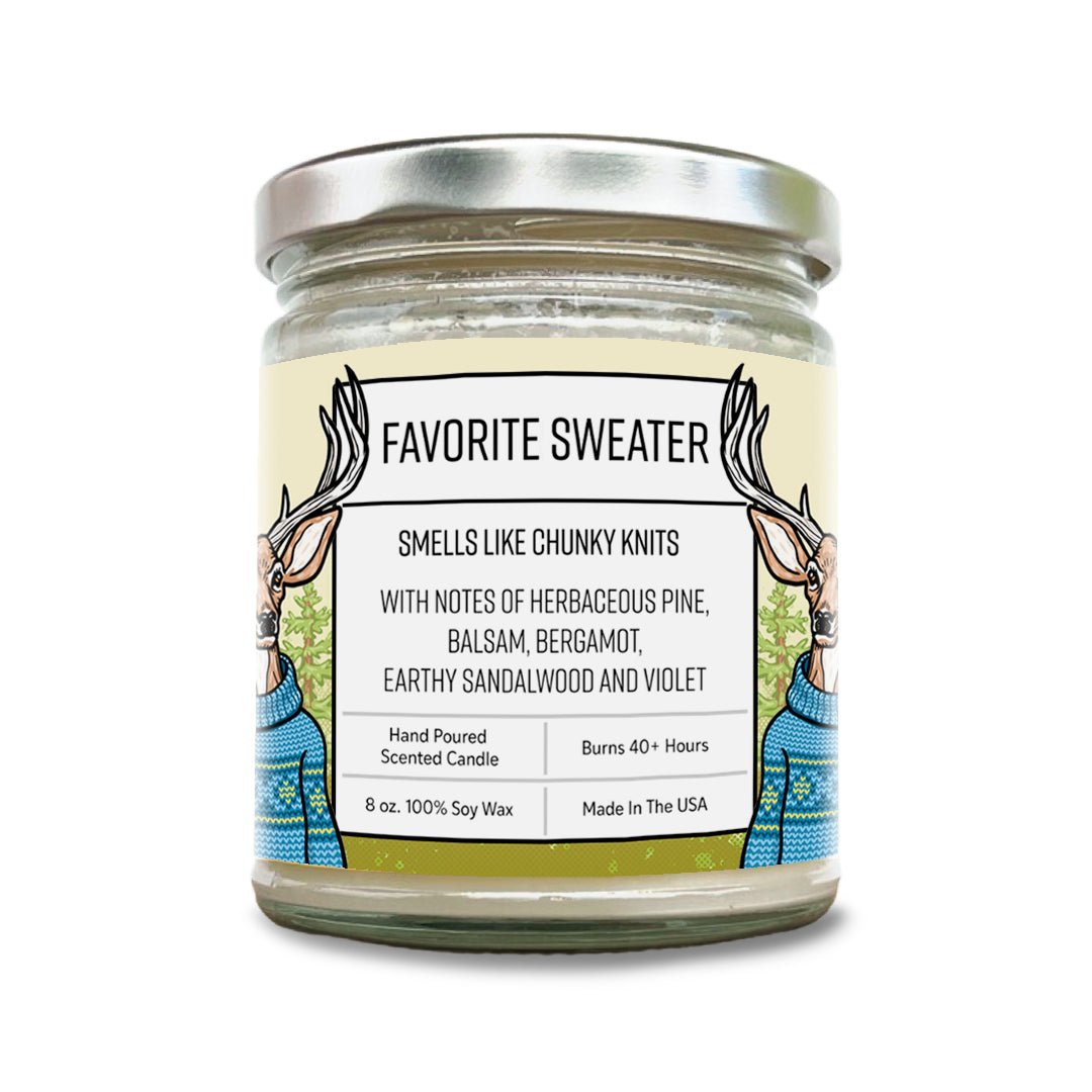 Pine Scented Soy Wax Candle - Soy Candles - Two Little Fruits - Two Little Fruits