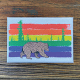 Rainbow Bear Fridge Magnet - Fridge Magnets - Two Little Fruits - Two Little Fruits