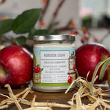 Roadside Cider Apple Cider Candle - 8 Oz Hand - Poured Soy Wax With Cinnamon & Clove - 40+ Hr Burn Time - Soy Candles - Two Little Fruits - Two Little Fruits