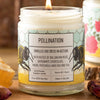 Rose Scented Candle with Bergamot | 100% Soy Wax, 40+ Hour Burn, Hand - Poured in USA - Soy Candles - Two Little Fruits - Two Little Fruits