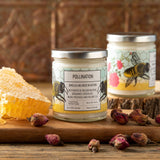 Rose Scented Candle with Bergamot | 100% Soy Wax, 40+ Hour Burn, Hand - Poured in USA - Soy Candles - Two Little Fruits - Two Little Fruits