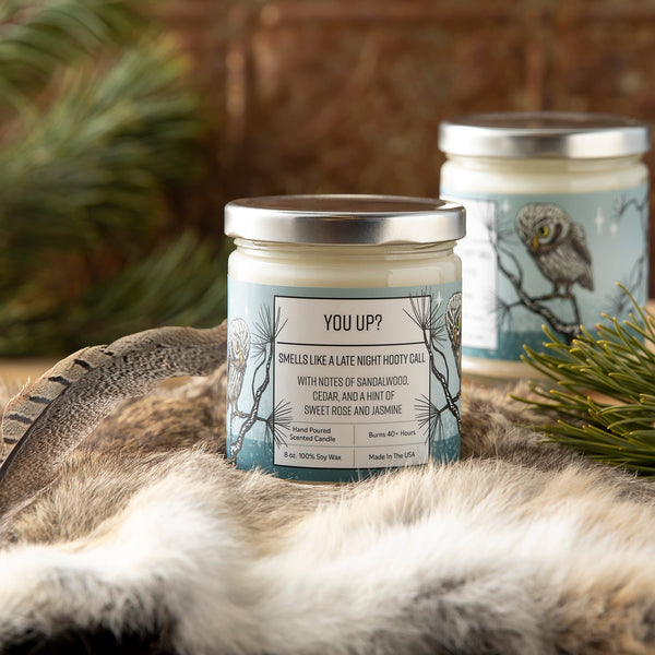 Sandalwood Scented Candle - Soy Candles - Two Little Fruits - Two Little Fruits