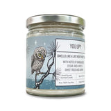 Sandalwood Scented Candle - 8oz Hand - Poured Soy Wax with Cedar, Rose & Jasmine - Soy Candles - Two Little Fruits - Two Little Fruits