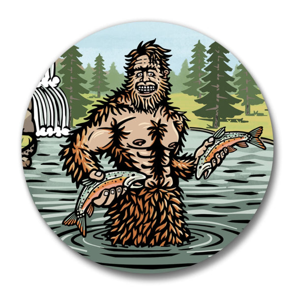Sasquatch Bottle Opener - Soft Matte Bottle Openers - Two Little Fruits - Two Little Fruits