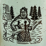 sasquatch illustrated ceramic mug 20 oz by Two Little Fruits