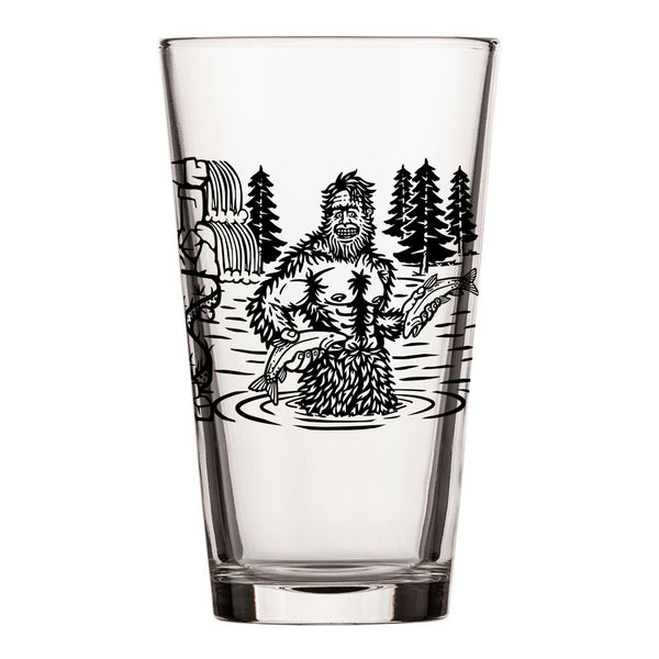 Sasquatch Pint Glass - Pint Glass - Two Little Fruits - Two Little Fruits