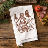 Sasquatch Tea Towel - Tea Towels - Two Little Fruits - Two Little Fruits