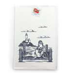 Sea Lion Tea Towel - Tea Towels - Two Little Fruits - Two Little Fruits