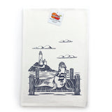 Sea Lion Tea Towel - Tea Towels - Two Little Fruits - Two Little Fruits
