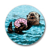 Sea Otter Button Pin - Button Pins - Two Little Fruits - Two Little Fruits