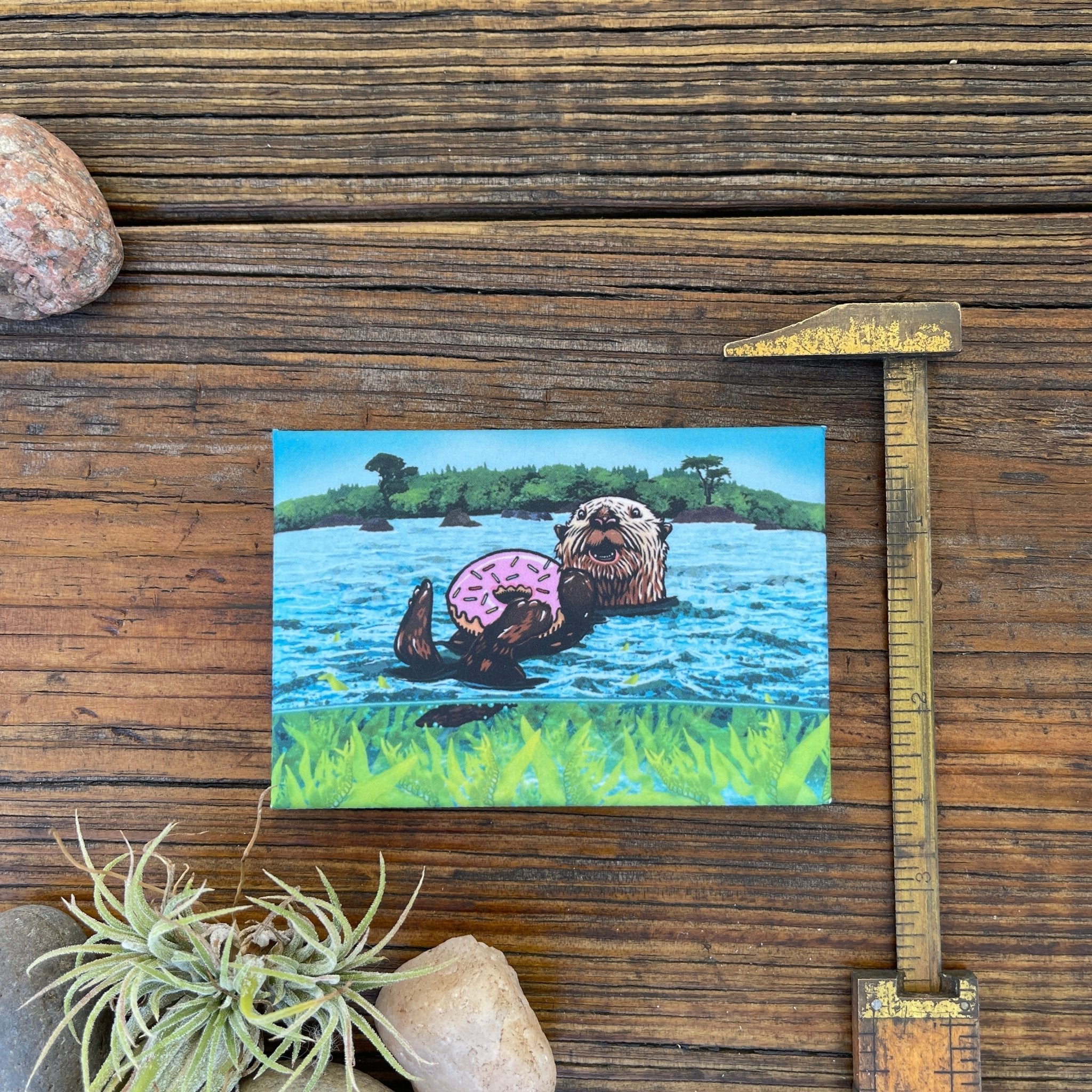 Sea Otter Magnet - Fridge Magnets - Two Little Fruits - Two Little Fruits