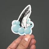 Shark Sticker - Sticker - Two Little Fruits - Two Little Fruits
