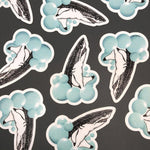 Shark Sticker - Sticker - Two Little Fruits - Two Little Fruits