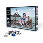 Skipper The Sea Lion illustrated puzzle by Two Little Fruits