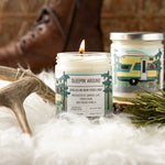 Sleepin' Around & Ranger Things Scented Candles for Home - 100Soy Wax, 40+ Hour Burn Time - Soy Candles - Two Little Fruits - Two Little Fruits