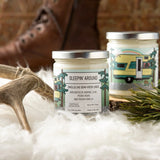Sleepin' Around & Ranger Things Scented Candles for Home - 100Soy Wax, 40+ Hour Burn Time - Soy Candles - Two Little Fruits - Two Little Fruits