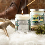 Sleepin' Around & Ranger Things Scented Candles for Home - 100Soy Wax, 40+ Hour Burn Time - Soy Candles - Two Little Fruits - Two Little Fruits