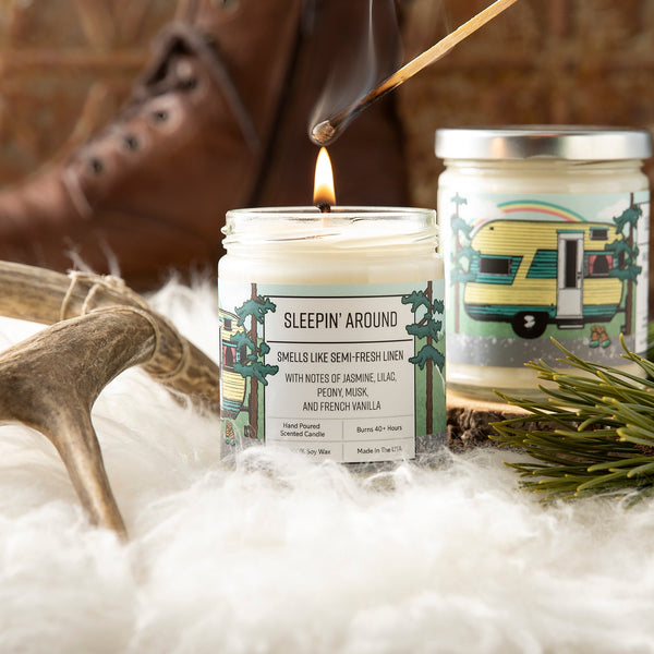 Sleepin' Around & Ranger Things Soy Candle Set - Soy Candles - Two Little Fruits - Two Little Fruits