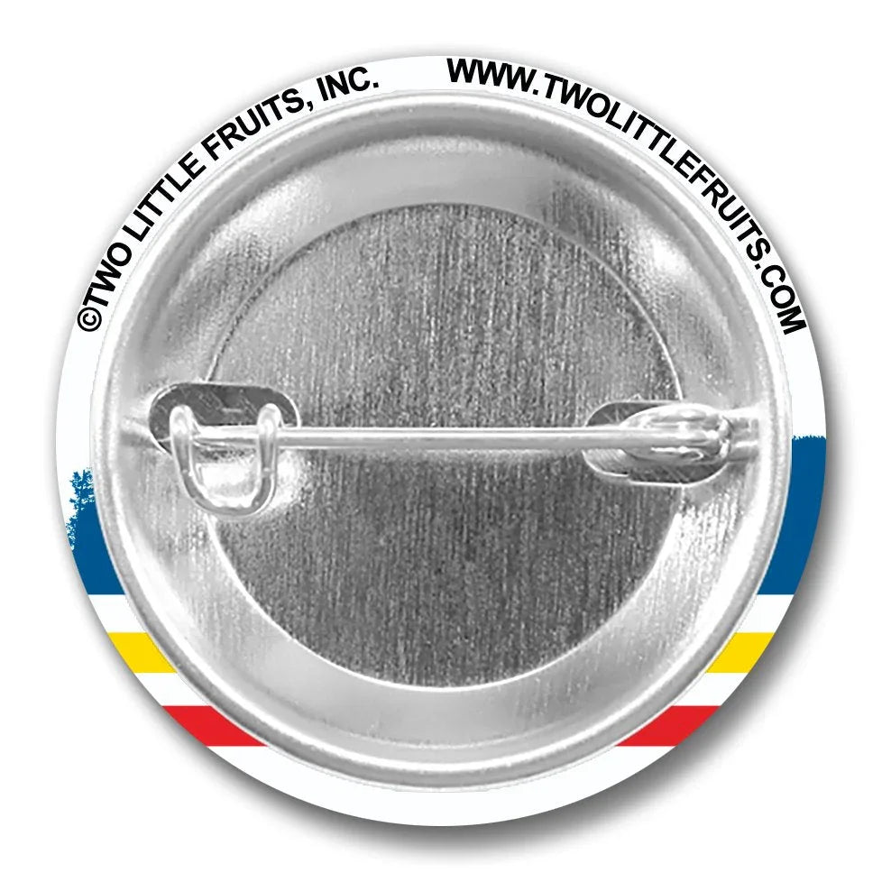Soft - Touch Weather - Resistant 1.25" - Ideal Bear Pins for Collectors - Button Pins - Two Little Fruits - Two Little Fruits