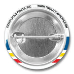 Soft - Touch Weather - Resistant 1.25" - Ideal Bear Pins for Collectors - Button Pins - Two Little Fruits - Two Little Fruits