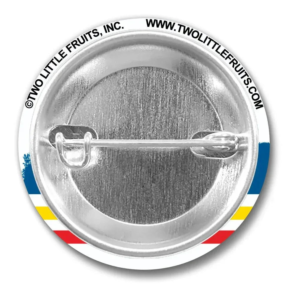 Soft - Touch Weather - Resistant 1.25" - Ideal Bear Pins for Collectors - Button Pins - Two Little Fruits - Two Little Fruits