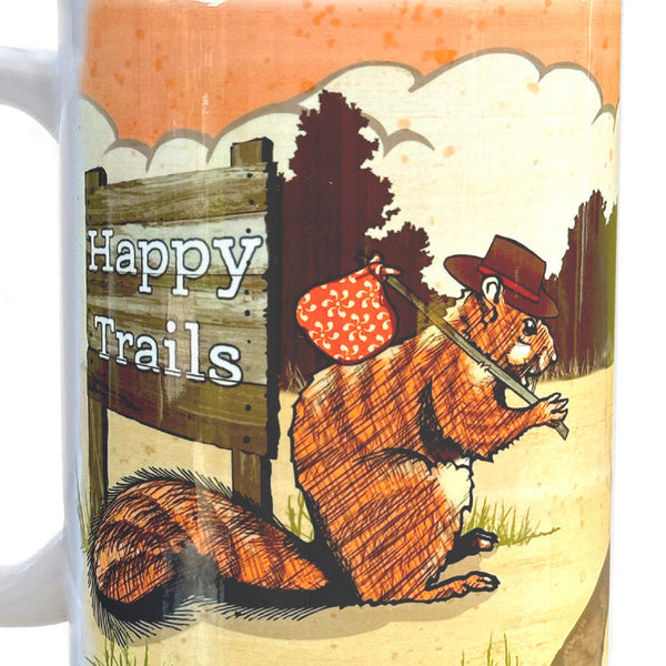 Squirrel Coffee Mug - Mug - Two Little Fruits - Two Little Fruits
