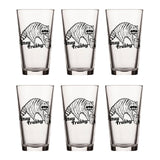 Stay Trashy Raccoon Beer Glass - Unique 16 Oz Pint Glass with Fun Artwork - Made in USA - Pint Glass - Two Little Fruits - Two Little Fruits