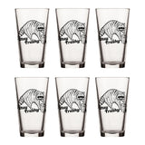Stay Trashy Raccoon Beer Glass - Unique 16 Oz Pint Glass with Fun Artwork - Made in USA - Pint Glass - Two Little Fruits - Two Little Fruits